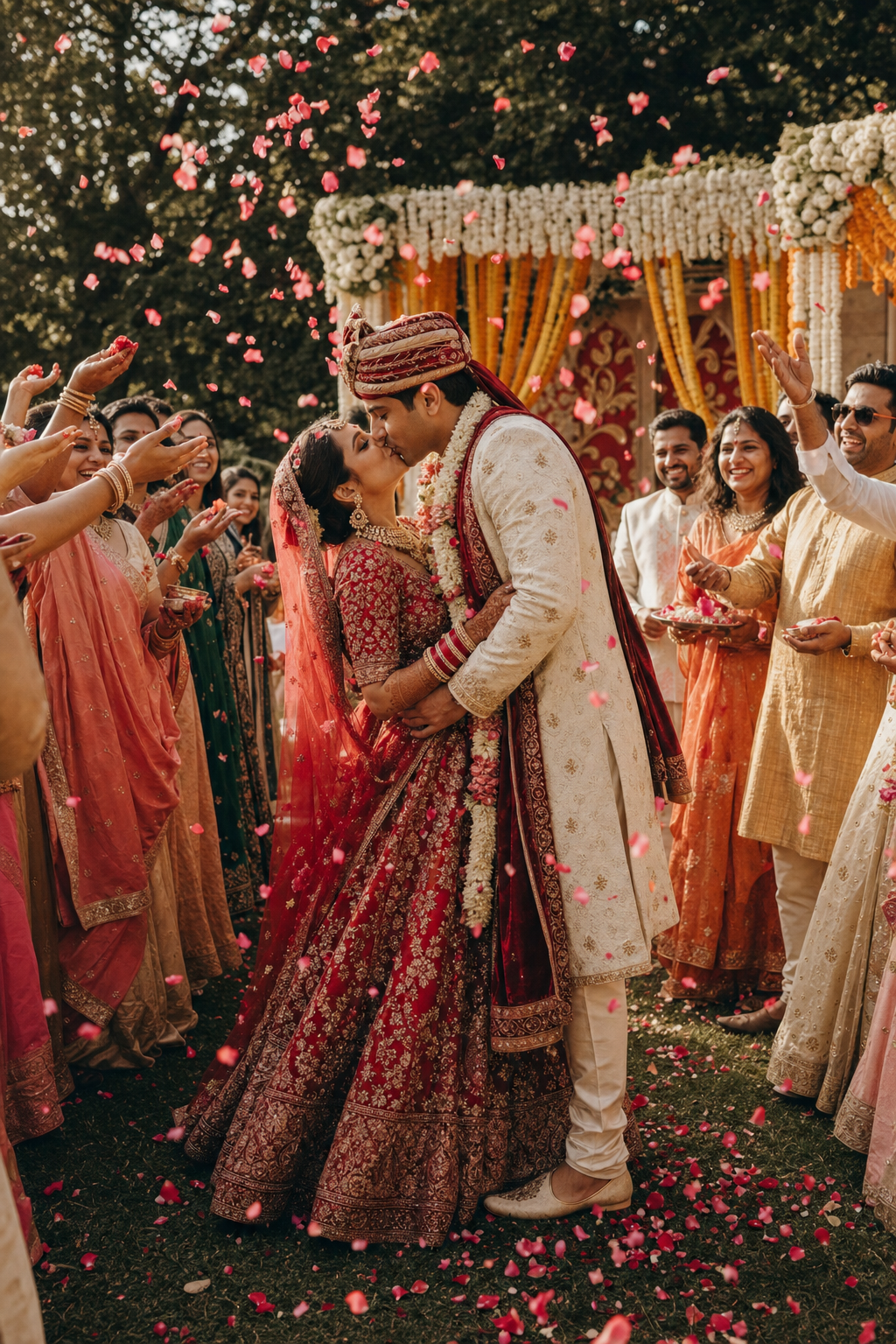 Illustrative Indian wedding journey